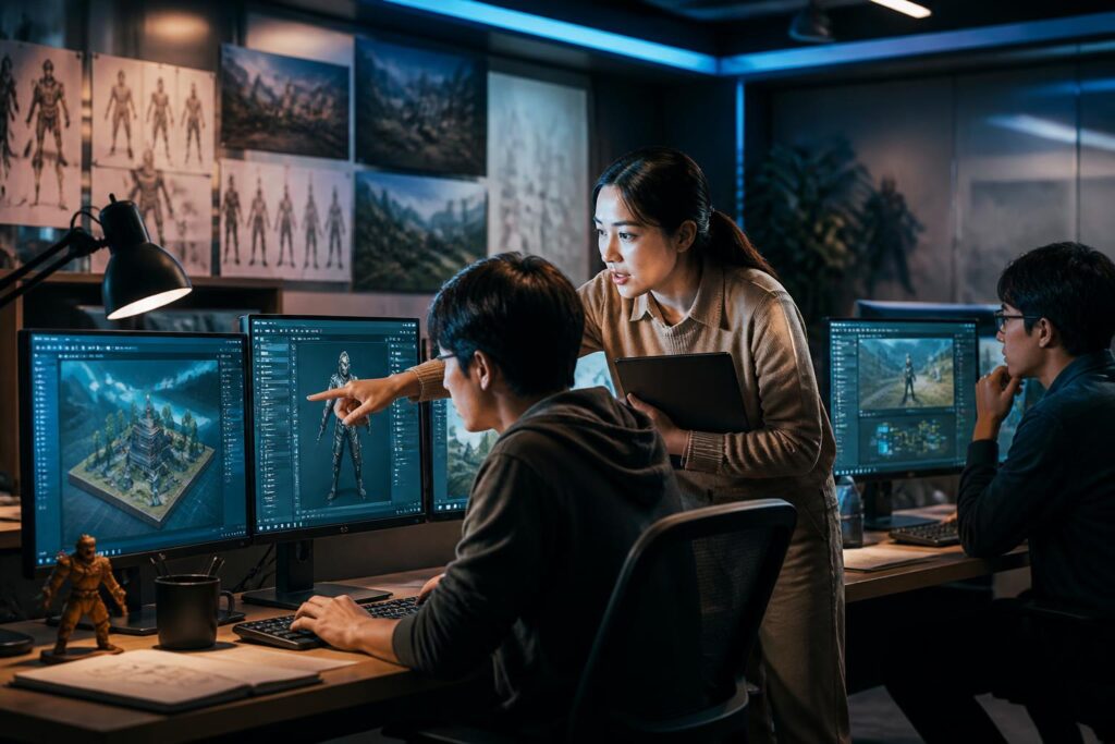 フリーランスのゲームクリエイターが受けられる案件はどこで探せる？