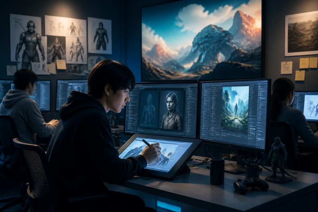 ゲーム業界で求められるスキルを取得する方法は？
